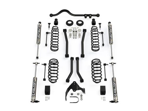3" 2007-2018 Jeep Wrangler JK Trail Select Adventure Suspension Lift Kit (w/Falcon 2.1 Shocks) by Teraflex