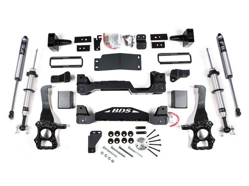4" 2015-2020 Ford F150 4wd Fox Snap Ring Coilover Lift Kit by BDS Suspension