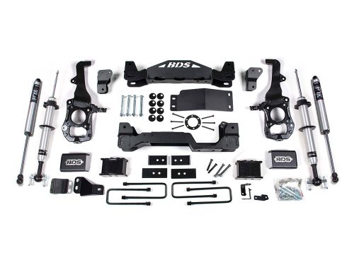 6" 2021-2026 Ford F150 4wd Fox Snap Ring Coilover Lift Kit by BDS Suspension