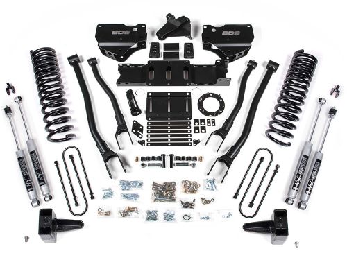 6" 2019-2024 Dodge Ram 3500 4WD (w/diesel engine) 4-Link Lift Kit by BDS Suspension