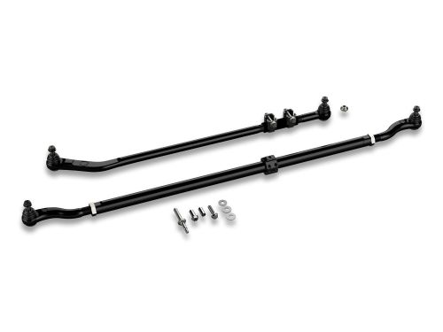 Wrangler JK 2007-2018 Jeep (w/0-3" Lift) - HD Forged Drag Link Kit w/HD Chromoly Tie Rod Kit by Teraflex