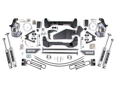6" 1988-1998 Chevy 1500/2500 Pickup 6 lug 4WD Lift Kit by BDS Suspension