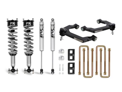 3" 2019-2026 Chevy Silverado 1500 Performance Ball Joint Lift Kit (w/Fox 2.0 Coilovers & Shocks) by Cognito