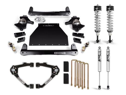 6" 2007-2018 Chevy Silverado 1500 Performance Lift Kit (w/Fox 2.0 Coilovers & Shocks) by Cognito