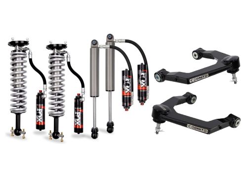 1" 2019-2026 Chevy Silverado 1500 Trail Boss / ZR2 Elite Ball Joint Leveling Kit (w/Fox 2.5 Performance Elite Shocks) by Cognito