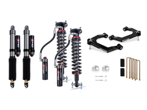 3" 2019-2026 Chevy Silverado 1500 Elite Lift Kit (w/Elka 2.5 Coilovers & Shocks) by Cognito