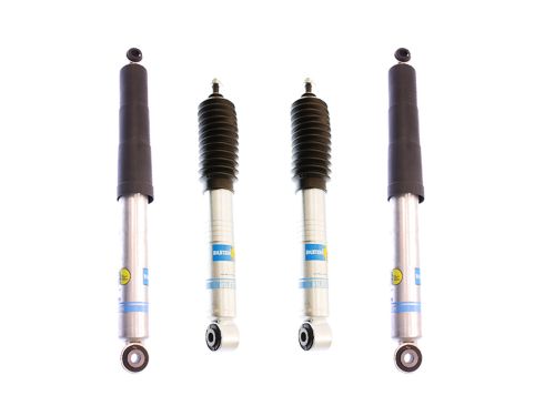 Frontier 2005-2021 Nissan 4wd - Bilstein 5100 0–2" Adjustable Height Front Leveling Struts & 5100 Rear Shocks (Set of 4)