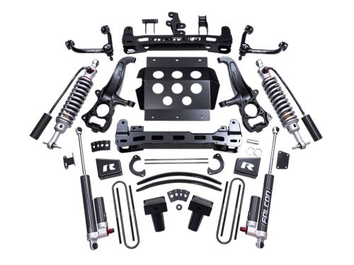 8" 2025-2026 Chevy Silverado 1500 4WD MAX 3.3 Suspension Lift Kit (w/Falcon 3.3 Fast Adjust Dampers) by ReadyLift
