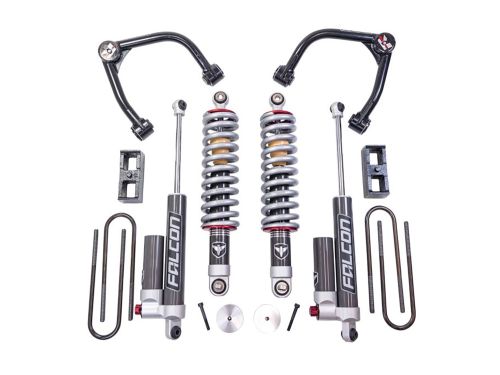 4" 2025-2026 Chevy Silverado 1500 - SST2.1 Lift Kit (w/Falcon 2.1 Coilovers & Shocks) by ReadyLift