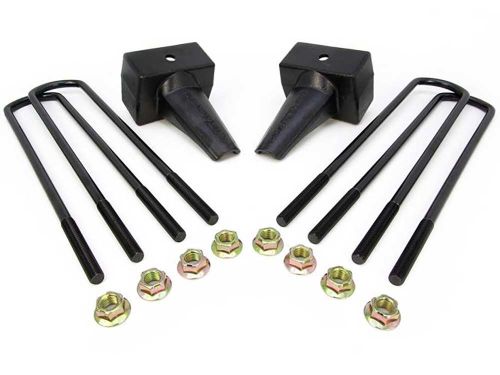 2011-2016 Ford F250/F350 (w/1-piece drive shaft) 2wd & 4wd 4" Tapered Rear Block Kit by ReadyLift