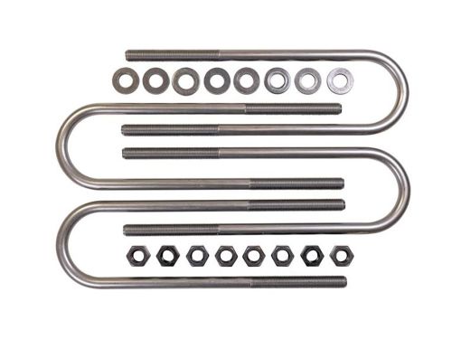 Sierra 1500 4WD 2025-2026 GMC - Rear Round U-Bolt Kit (fits w/ 5" Lift Blocks) by ReadyLift