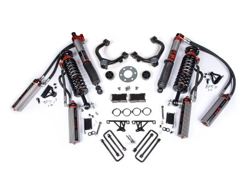 1.5" 2019-2025 GMC Sierra 1500 AT4 4WD Fox 3.0 Bypass Factory Race Series Coilover Lift Kit by BDS Suspension