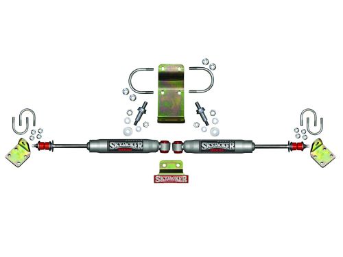 Wrangler JK 2007-2018 Jeep 9000 Series Dual Steering Stabilizer Kit by Skyjacker