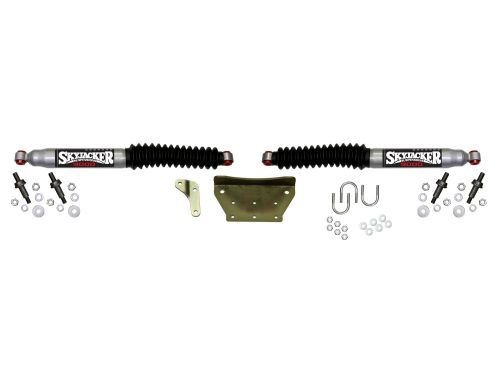 F250/F350 1999-2004 Ford 4WD 9000 Series Dual Steering Stabilizer Kit by Skyjacker