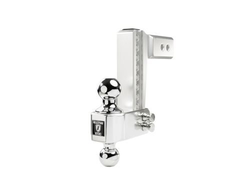 2.5" Aluminum Adjustable Ball Mount Hitch (6" Drop/Rise) by BulletProof