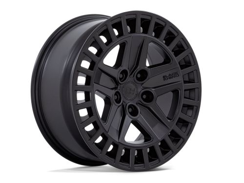 Alston - Matte Black - 20"x8.5" W/ 5X120mm Bolt Pattern, 5.73" Backspacing, & 25mm Offset Wheel by Black Rhino