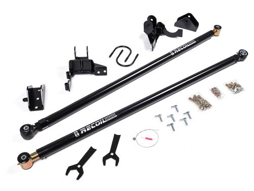Silverado 2500HD / 3500 2001-2010 Chevy 4wd & 2wd - Rear Recoil Traction Bar System by BDS Suspension