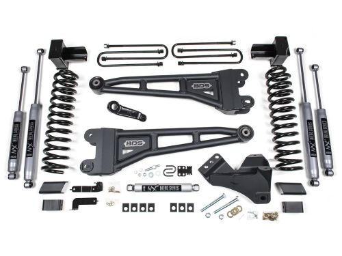 4" 2017-2019 Ford F250/F350 4WD Radius Arm Lift Kit by BDS Suspension