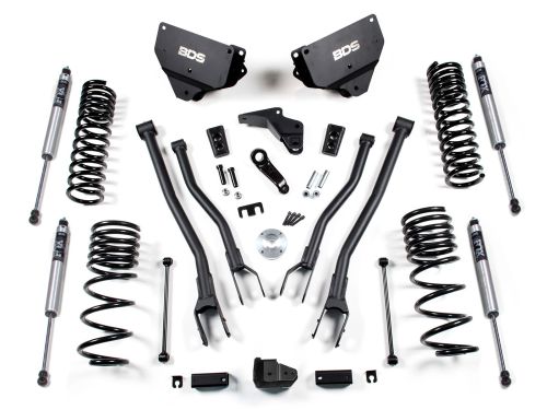 4" 2014-2018 Dodge Ram 2500 4WD 4-Link Lift Kit by BDS Suspension