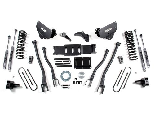 6" 2013-2018 Dodge Ram 3500 4WD (w/diesel engine) 4-Link Lift Kit by BDS Suspension
