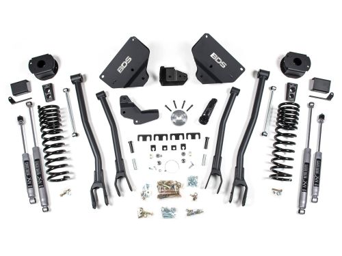 4" 2014-2018 Dodge Ram 2500 4wd (w/diesel engine & factory air ride) 4-Link Lift Kit by BDS Suspension