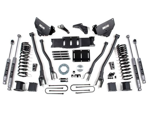 6" 2013-2018 Dodge Ram 3500 Diesel (w/Rear Air-Ride) 4WD 4-Link Lift Kit by BDS Suspension