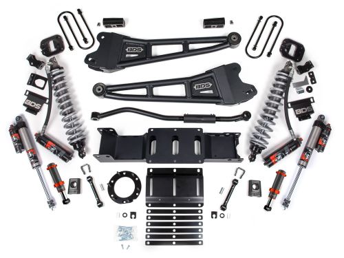 3" 2019-2024 Dodge Ram 3500 4WD (w/diesel engine) Fox 2.5 Performance Elite Coilover / Radius Arm Lift Kit by BDS Suspension