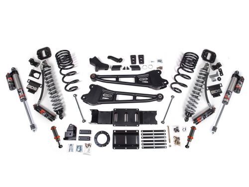 4" 2019-2024 Dodge Ram 2500 4WD (w/diesel engine) Fox 2.5 Performance Elite Coilover / Radius Arm Lift Kit by BDS Suspension