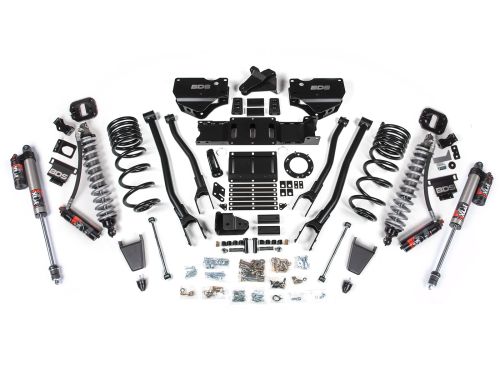 6" 2019-2024 Dodge Ram 2500 4WD (w/diesel engine) Fox 2.5 Performance Elite Coilover / 4-Link Lift Kit by BDS Suspension