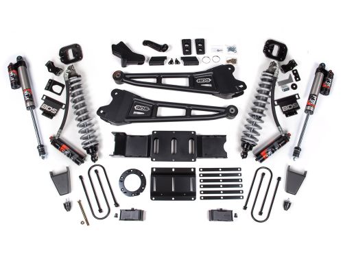 4" 2019-2024 Dodge Ram 3500 4WD (w/diesel engine) Fox 2.5 Performance Elite Coilover / Radius Arm Lift Kit by BDS Suspension