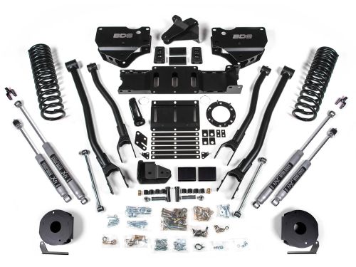 6" 2019-2024 Dodge Ram 2500 (w/Diesel Engine & Factory Rear Air-Ride) 4WD 4-Link Lift Kit by BDS Suspension