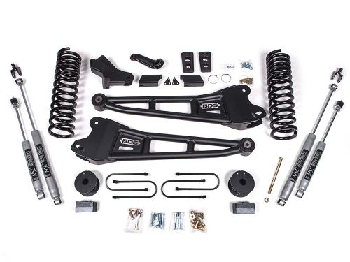 4" 2013-2018 Dodge Ram 3500 (w/Factory Rear Air-Ride) 4WD Radius Arm Lift Kit by BDS Suspension