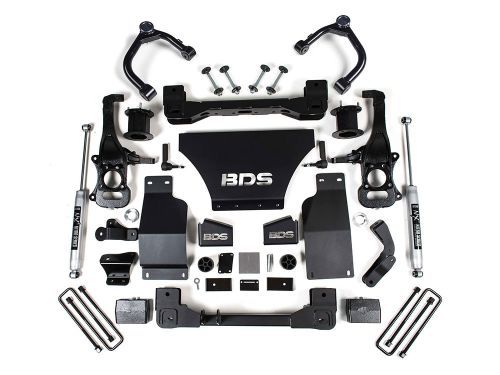 4" 2019-2024 GMC Sierra 1500 4WD (w/gas engine) Lift Kit by BDS Suspension