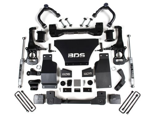 6" 2019-2026 Chevy Silverado 1500 4WD (w/gas engine) Lift Kit by BDS Suspension