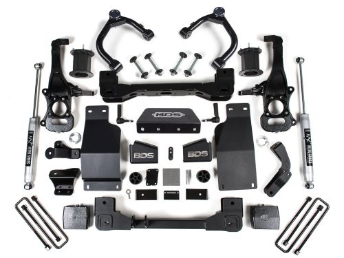 6" 2019-2026 GMC Sierra 1500 4WD (w/diesel engine) Lift Kit by BDS Suspension