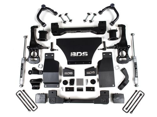 4" 2019-2026 Chevy Silverado 1500 Trail Boss 4WD (with gas engine) Lift Kit by BDS Suspension
