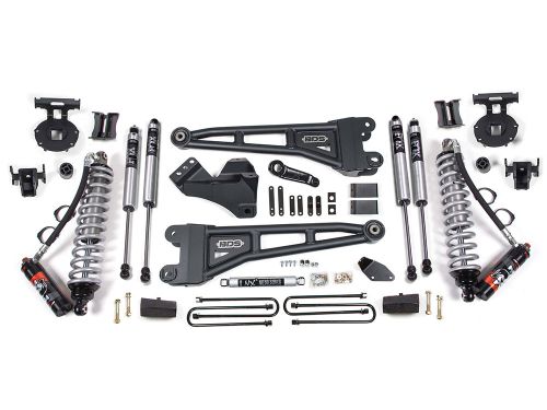 6" 2005-2007 Ford F250/F350 4WD (w/Diesel engine) Fox Performance Elite Coilover Radius Arm Lift Kit by BDS Suspension
