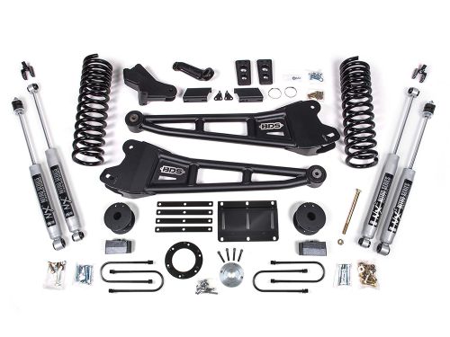 6" 2013-2018 Dodge Ram 3500 (w/Diesel Engine & Factory Rear Air-Ride) 4WD Radius Arm Lift Kit by BDS Suspension