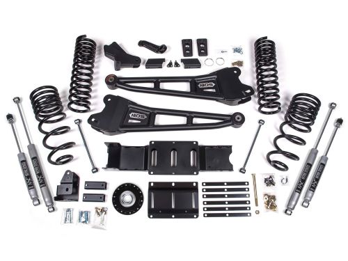 4" 2025-2026 Dodge Ram 2500 4WD (w/diesel engine) Radius Arm Lift Kit by BDS Suspension