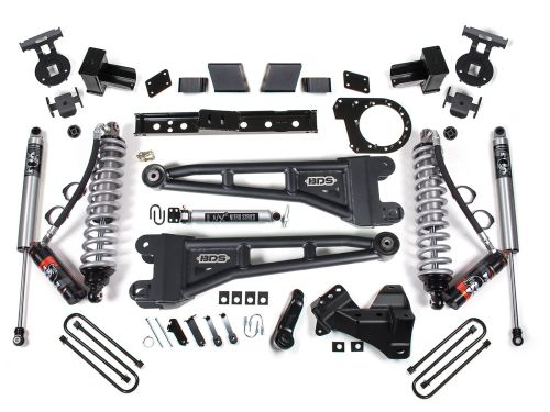 7" 2023-2026 Ford F350 4WD (w/dual rear wheels & diesel engine) Fox 2.5 Performance Elite CoilOver Radius Arm Lift Kit by BDS Suspension
