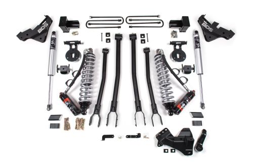 4" 2023-2026 Ford F450 Super Duty 4WD 4-Link Fox 2.5 Performance Elite Coilover Lift Kit by BDS Suspension