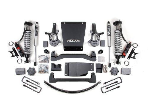6" 2007-2013 Chevy Silverado 1500 4WD Fox 2.5 Performance Elite Coilover Lift Kit by BDS Suspension