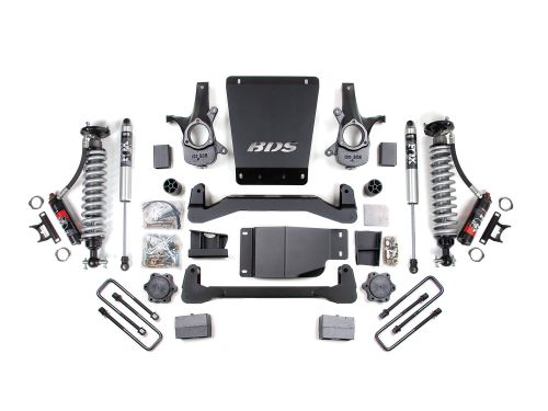 4" 2007-2013 Chevy Silverado 1500 4WD Fox 2.5 Performance Elite Coilover Lift Kit by BDS Suspension