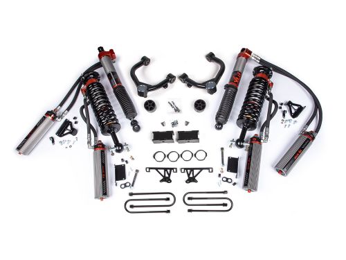 3.5" 2025-2026 Chevy Silverado 1500 4WD Fox 3.0 Bypass Factory Race Series Coilover Lift Kit by BDS Suspension