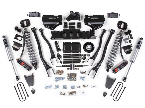 4" 2025-2026 Dodge Ram 3500 4WD (w/Diesel Engine) Fox 2.5 Performance Coilover Lift Kit (4 Link) by BDS Suspension