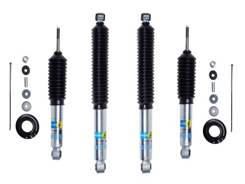Frontier 2022-2026 Nissan 4WD & 2WD - Bilstein 5100 Series Adjustable Height Shocks (0-2" Front Lift / Set of 4)