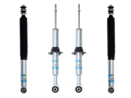 Tacoma 2024-2026 Toyota 4WD & 2WD - Bilstein 5100 1-2.5" Adjustable Height Front Leveling Struts & 5100 Rear Shocks (Set of 4)