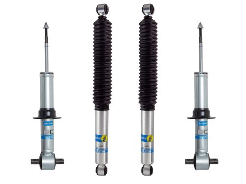 Yukon XL 1500 2015-2020 GMC - Bilstein 5100 0–1.6" Adjustable Height Front Leveling Struts & 5100 Rear Shocks (Set of 4)