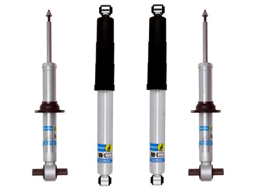 Sierra 1500 AT4 2019-2026 GMC 4wd - Bilstein 5100 0–1.1" Adjustable Height Front Leveling Struts & 5100 Rear Shocks (Set of 4)