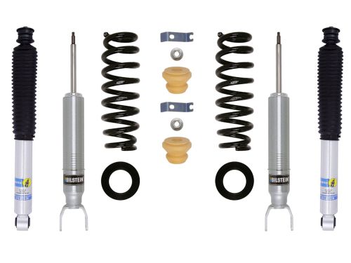 Ram 1500 2019-2025 Dodge 4wd - Bilstein 6112 0-2.6" Adjustable Height Front Leveling Coilovers & 5100 Rear Shocks (Set of 4)